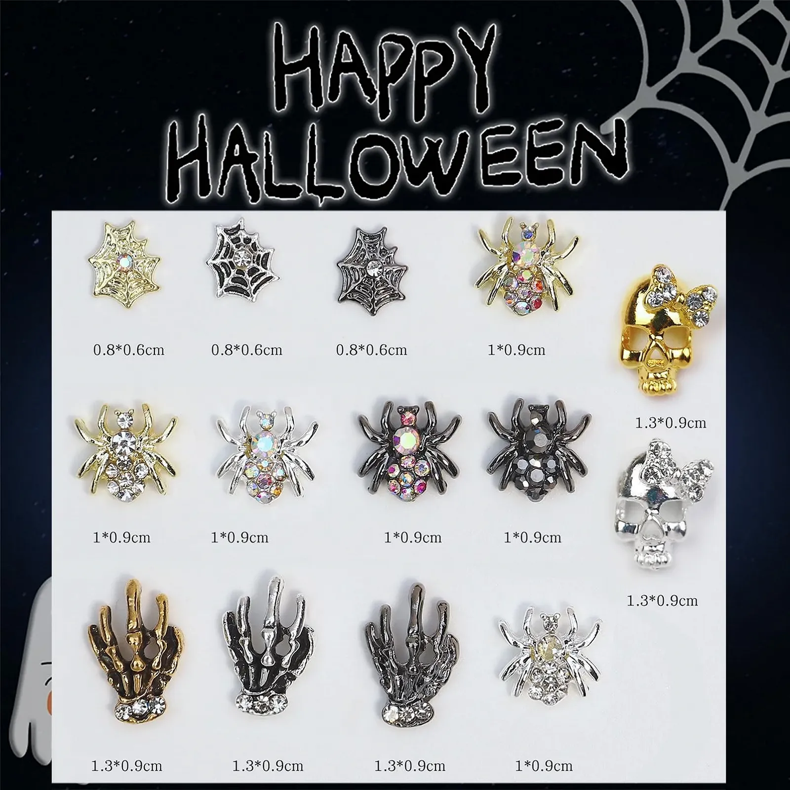 Прикраса для нігтів на Хелловін, фото №5