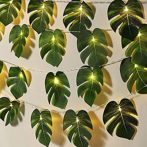 LED Гирлянда ENLACE Palm Leaf 1,5 метра, 10 лампочек, на батарейках - Фото 1