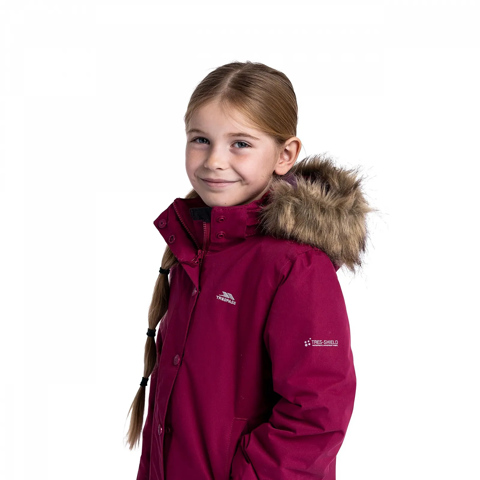 Водонепроницаемая куртка Trespass Astound для девочек, фото №2 Водонепроницаемая куртка Trespass Astound для девочек, фото №2