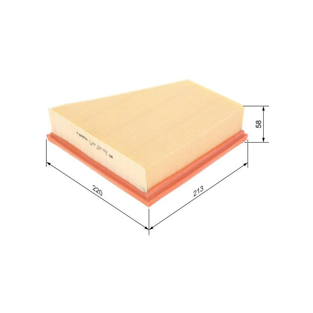 Воздушный фильтр BOSCH 1 457 433 532 для AUDI SEAT SKODA VW, фото №1