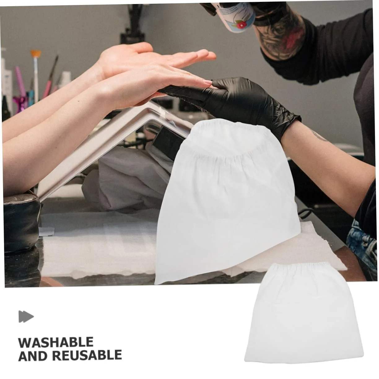 Набор пылесборника для ногтей Healvian Tech, 2 шт. Пылесборник для ногтей для пылесоса для ногтей для инструментов для маникюра и педикюра, фото №3