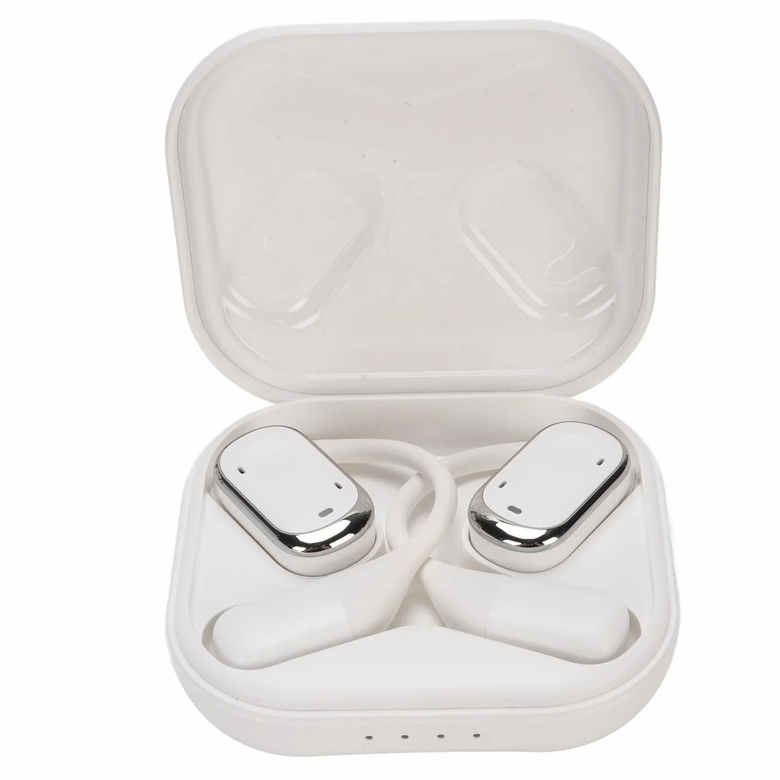 Наушники с голосовым переводчиком 5.3 EDR Беспроводные Белый, фото №1 Наушники с голосовым переводчиком 5.3 EDR Беспроводные Белый, фото №1