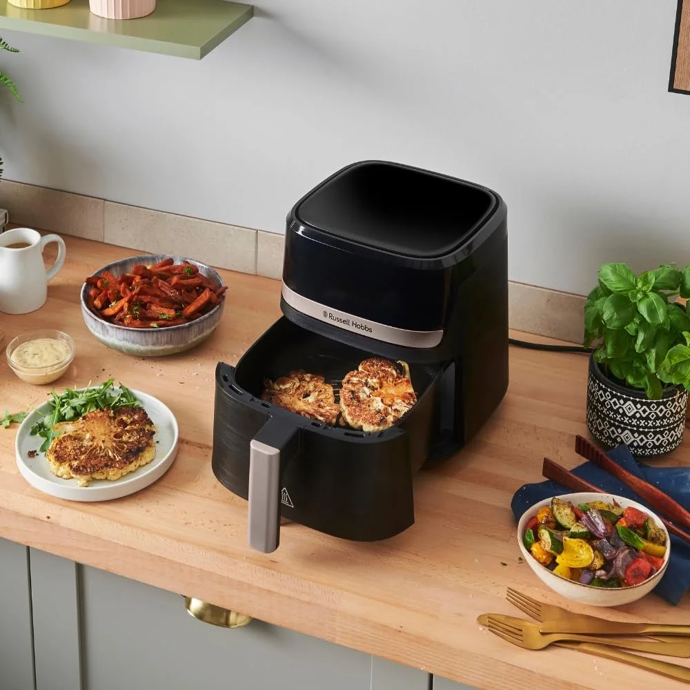 Мультипіч Russell Hobbs SatisFry 27610-56 4.3 л 1300 Вт 9 програм Чорна, фото №4 Мультипіч Russell Hobbs SatisFry 27610-56 4.3 л 1300 Вт 9 програм Чорна, фото №4