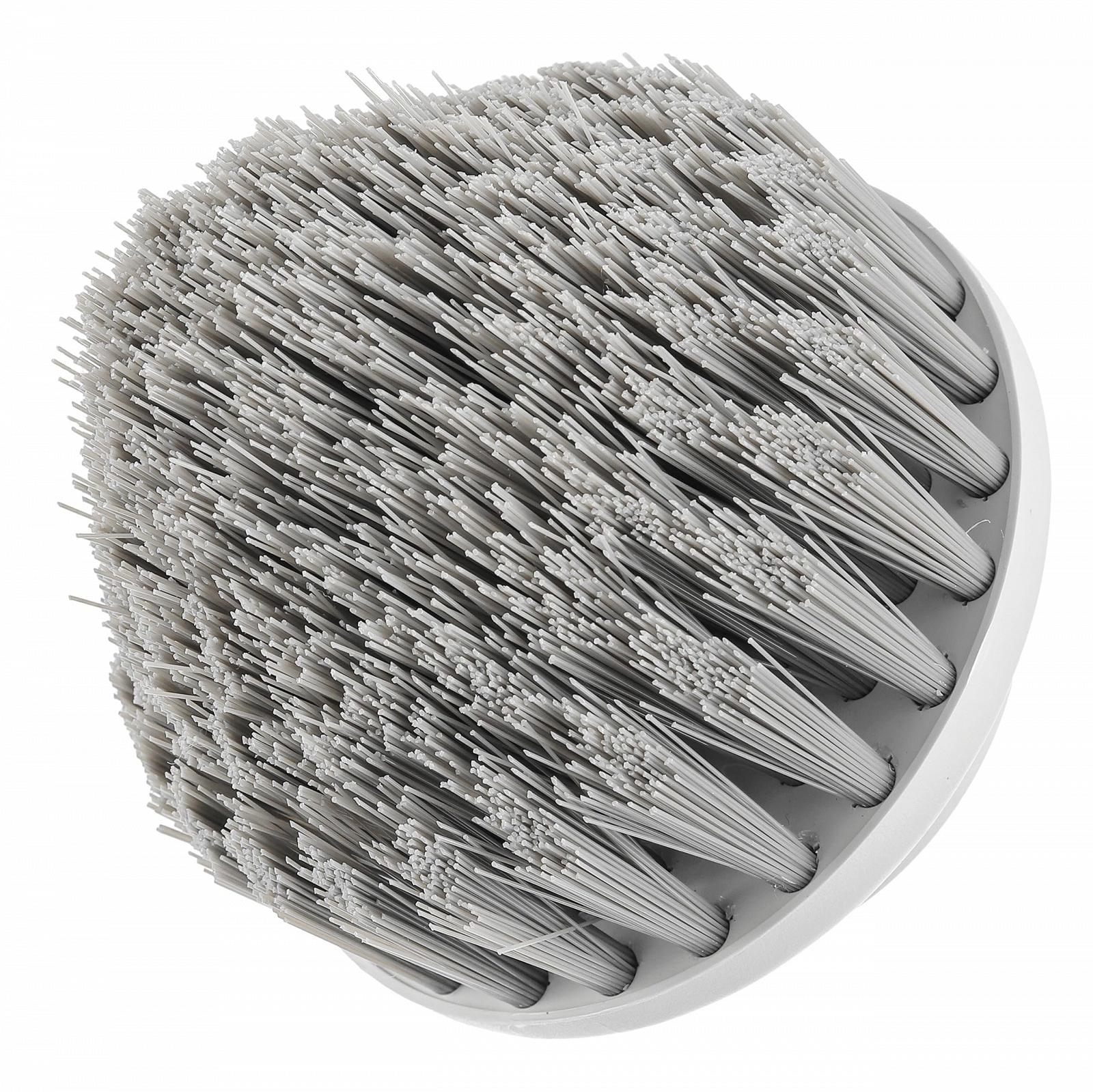 Насадки для электрической щетки Synoshi Spin Power Scrubber конусные 2 шт серые, фото №6