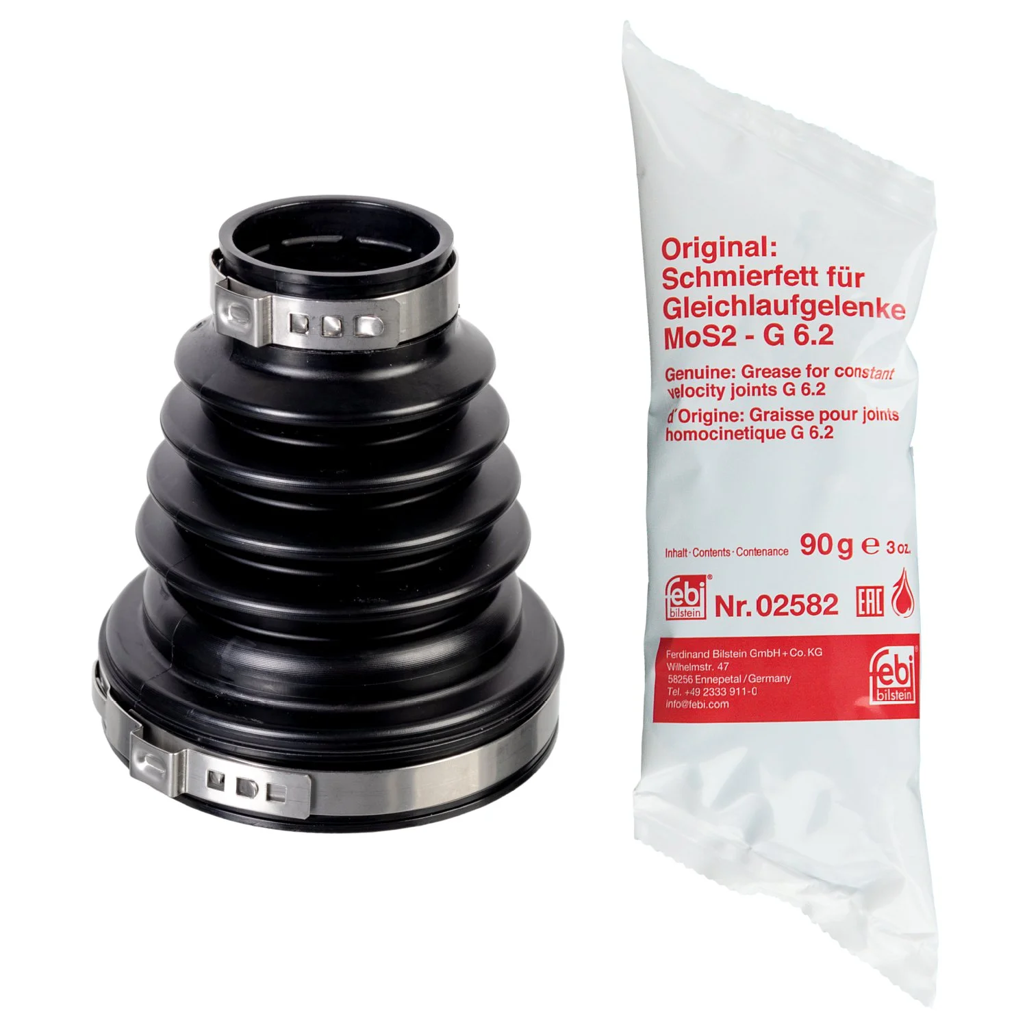 Комплект пыльника приводного вала FEBI BILSTEIN 176073 для CITROËN, OPEL, PEUGEOT, фото №1 Комплект пыльника приводного вала FEBI BILSTEIN 176073 для CITROËN, OPEL, PEUGEOT, фото №1