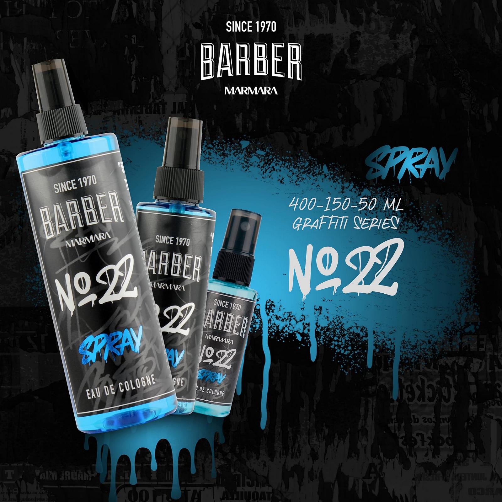 Кельнська Вода BARBER MARMARA Grafitti 5 Mix Mini Спрей, фото №4