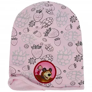 Шапка Marsha e Orso Fruits Детская для девочки (One Size Розовый) synthetic.ua - Фото 1