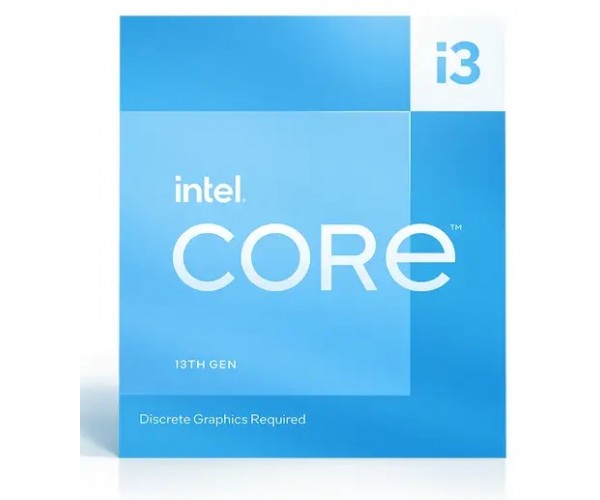 Процесор Intel Core i3 13100F 3.4GHz 12MB Raptor Lake 89W S1700 Box BX8071513100F, фото №1