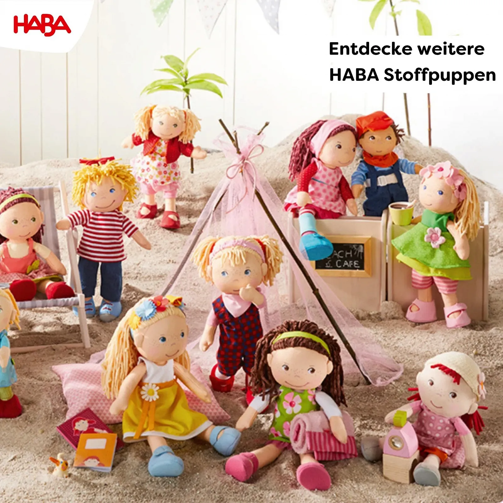 Лялька HABA Lian М'яка ганчіркова лялька 30 см, фото №8 Лялька HABA Lian М'яка ганчіркова лялька 30 см, фото №8