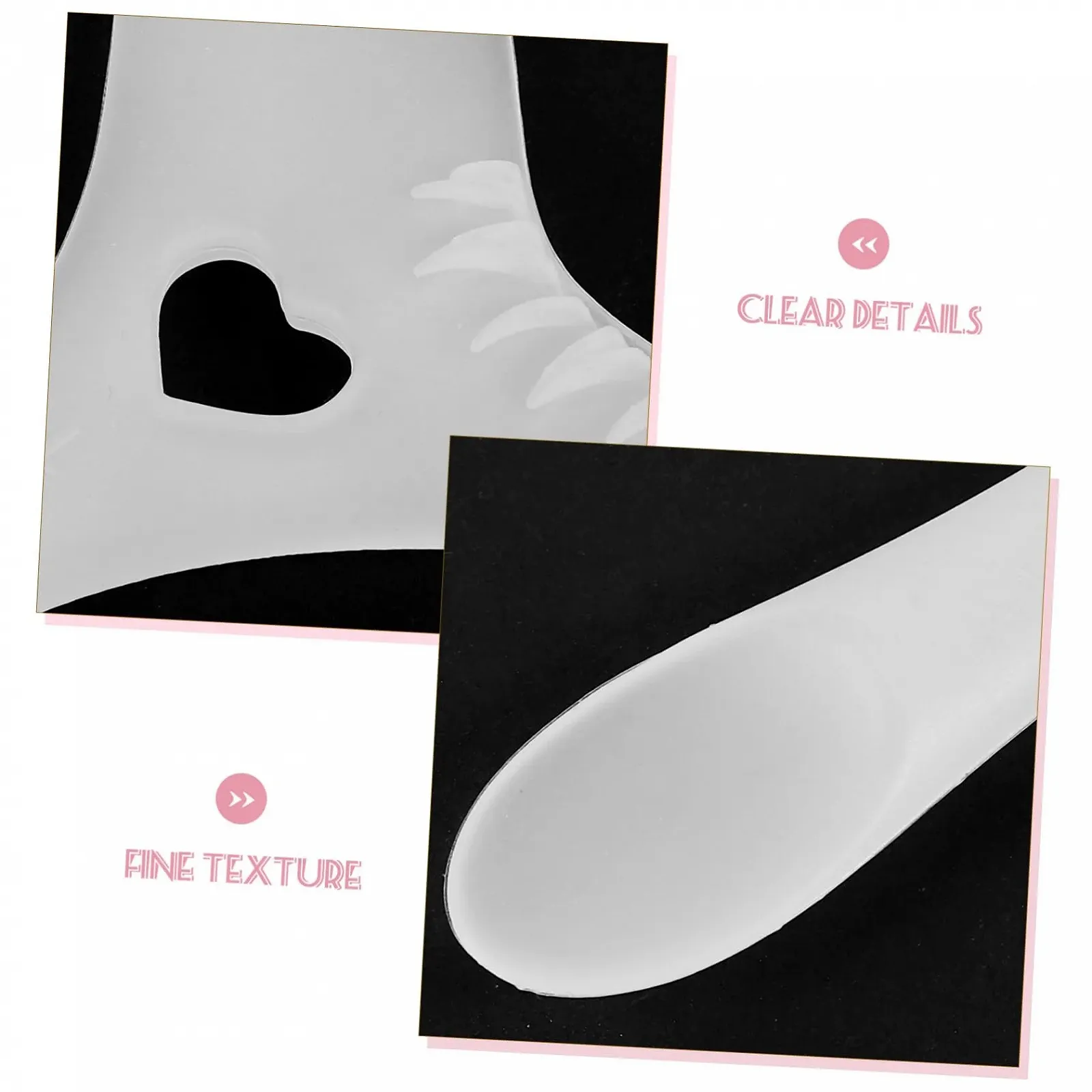 Трафарет для підводки Multifunctional Eyeliner Stencils Applicator Protective Pad Eyeliner Tool Eyelash Aid Tool Set Makeup Tools Mascara Silica Gel, фото №7 Трафарет для підводки Multifunctional Eyeliner Stencils Applicator Protective Pad Eyeliner Tool Eyelash Aid Tool Set Makeup Tools Mascara Silica Gel, фото №7