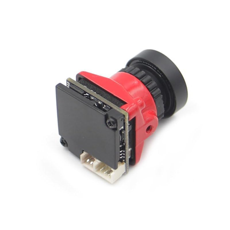 Камера SPARKHOBBY Msita Ratel FPV Mini 2000TVL 1/1.8" HDR Starlight 2.1мм 4:3 & 16:9 NTSC & PAL Переключаемая для RC FPV Дронов Красная, фото №4