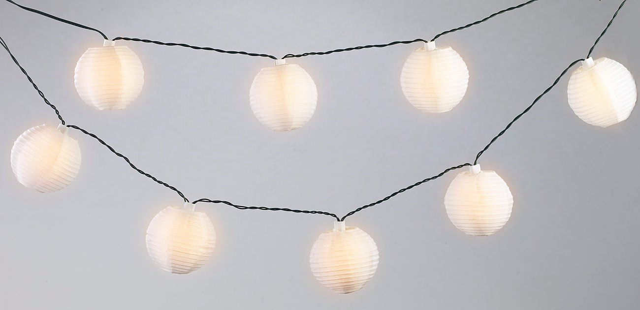 Гірлянда Lunartec Сонячна LED, теплий білий, 20 ліхтарів, 3.8 м, IP44 (міні-ліхтарі)., фото №6