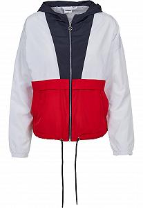 Куртка переходная Urban Classics Женская 3-х цветная Oversize ветровка, Легкая уличная куртка, Цветной блок synthetic.ua - Фото 1