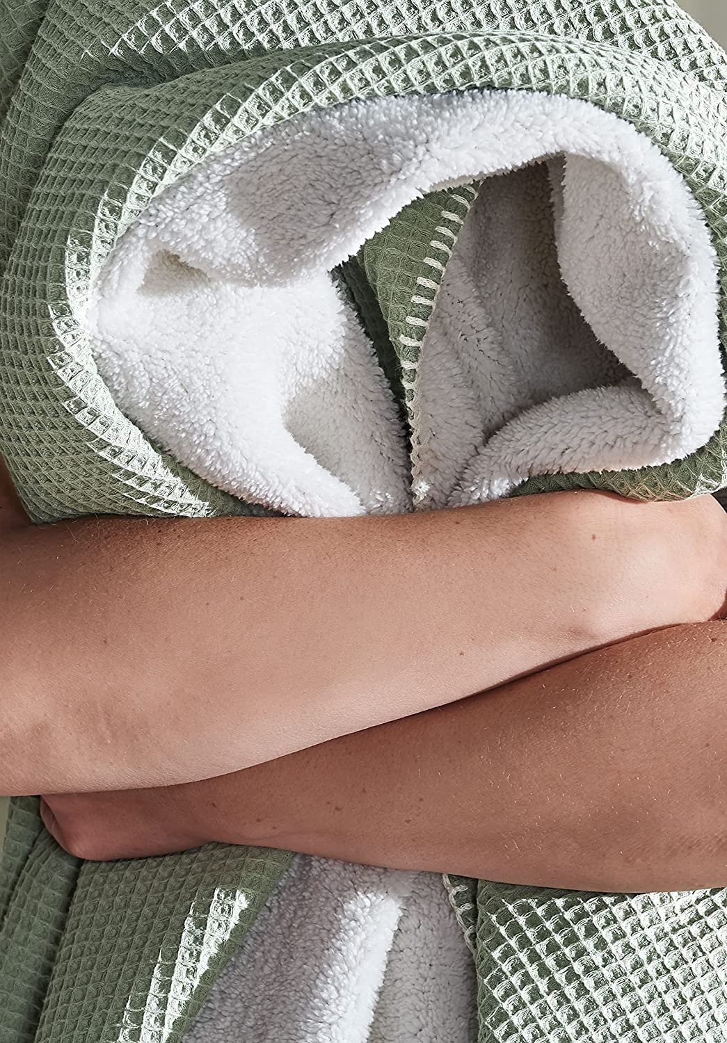 Покривало BOHORIA	Cuddly Soft Waffle 110 x 170 см Sepia, фото №5