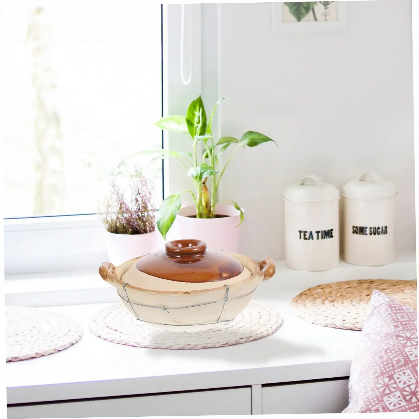 Кастрюля Garneck с двойными ручками китайская термостойкая с антипригарным покрытием, фото №4