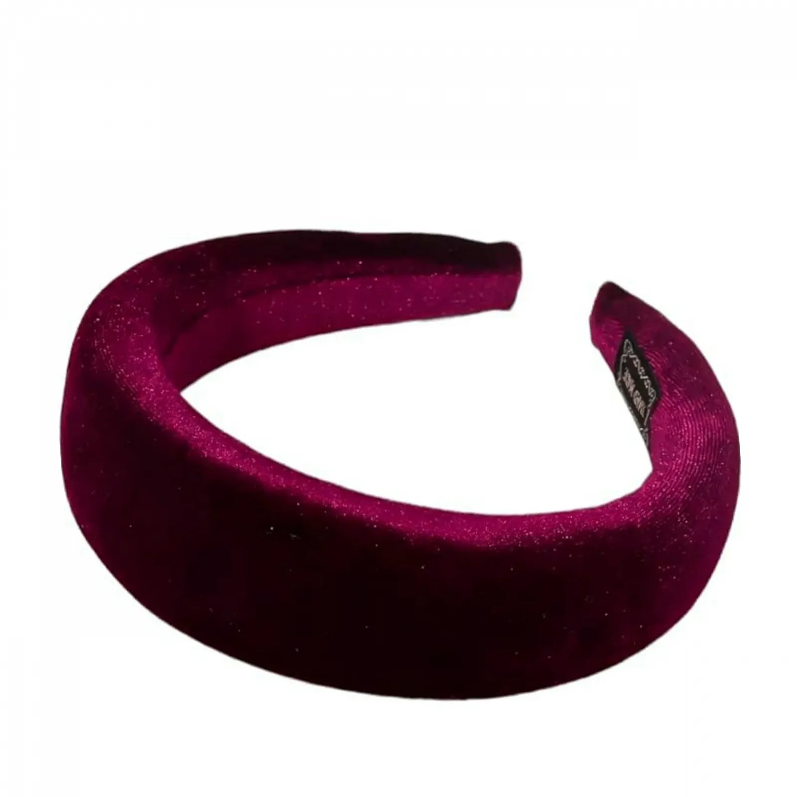 Жіноча Обруч Оксамит Бордовий, фото №2 Жіноча Обруч Оксамит Бордовий, фото №2
