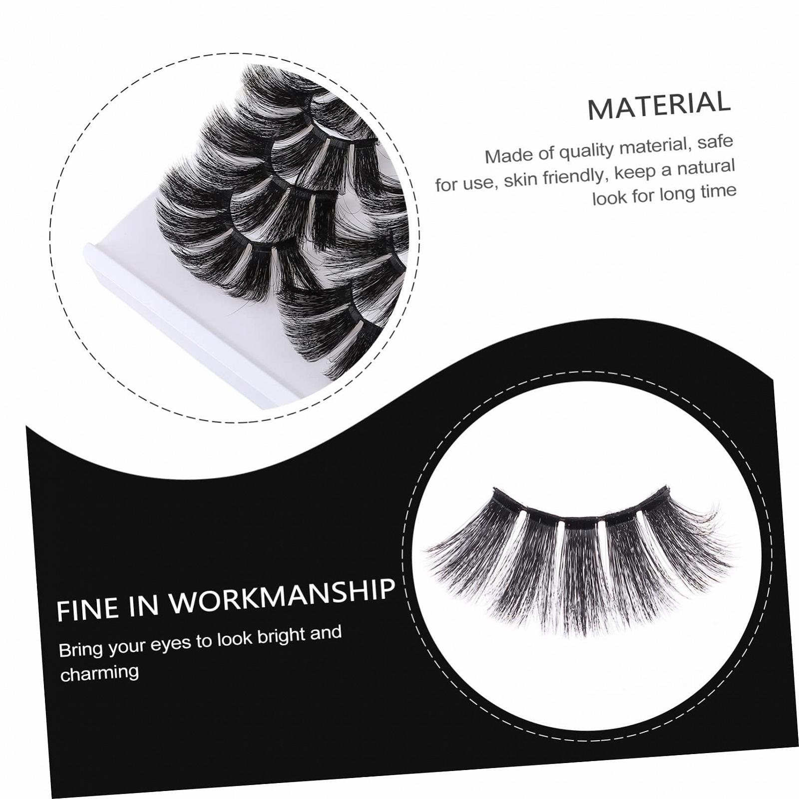 Аксесуари Angoily для нарощування вій 16 пар штучних вій 3D хімічне волокно, фото №5 Аксесуари Angoily для нарощування вій 16 пар штучних вій 3D хімічне волокно, фото №5