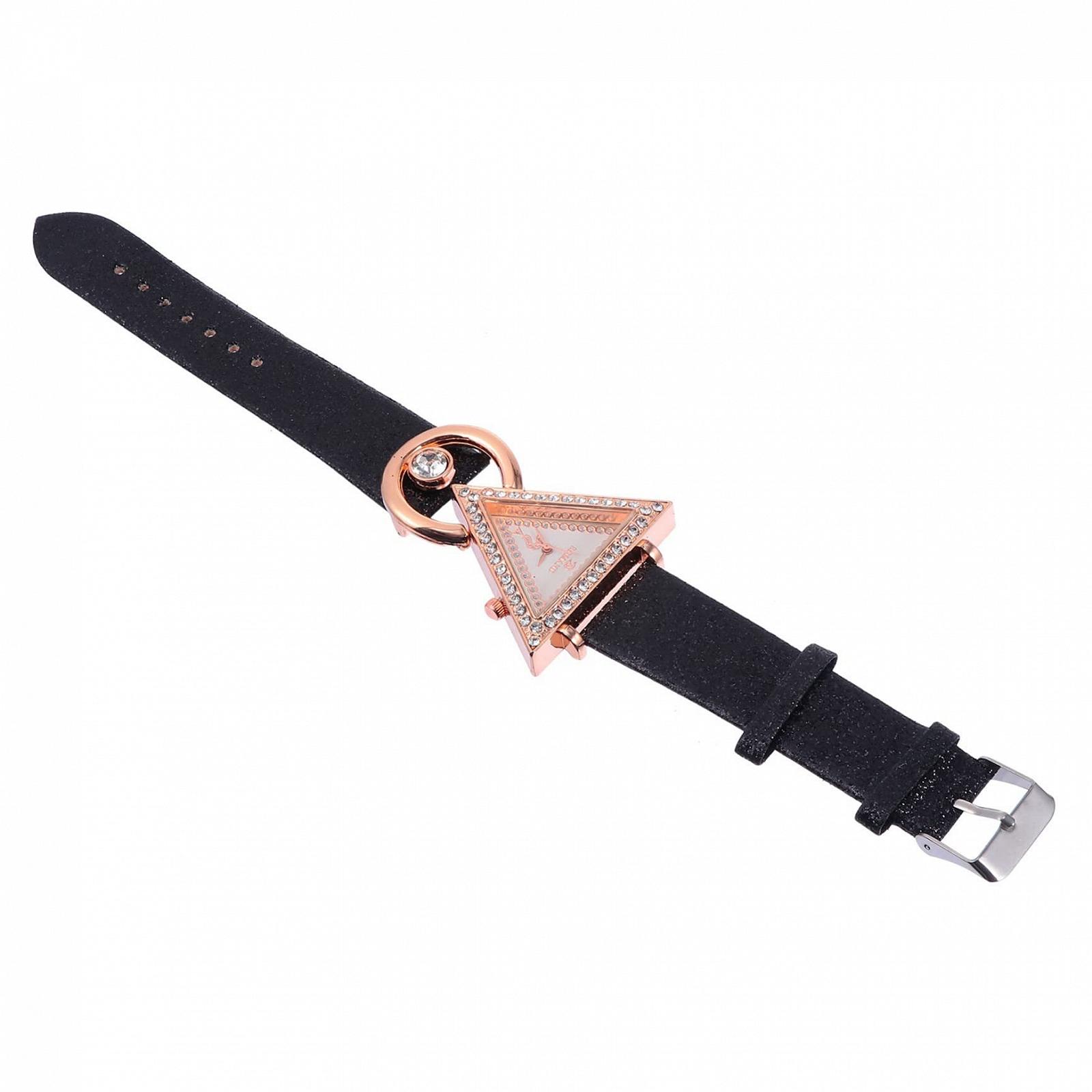 Годинник Трикутник LIFKOME Black, фото №1