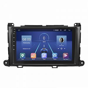 Станна магнітола Lesko Toyota Sienna III 2010-2014 9 2/32Gb 4G Wi-Fi GPS Top (10870-57010) - Фото 1