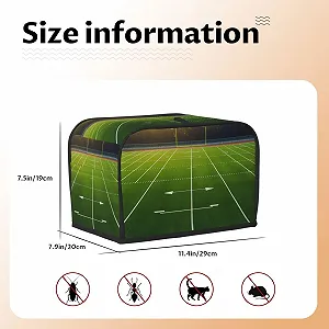 Чехол для 2-х ломтикового тостера с двумя карманами для ножей, супермягкий цена на synthetic.ua - Фото 1 Чехол для 2-х ломтикового тостера с двумя карманами для ножей, супермягкий synthetic.ua - Фото 1