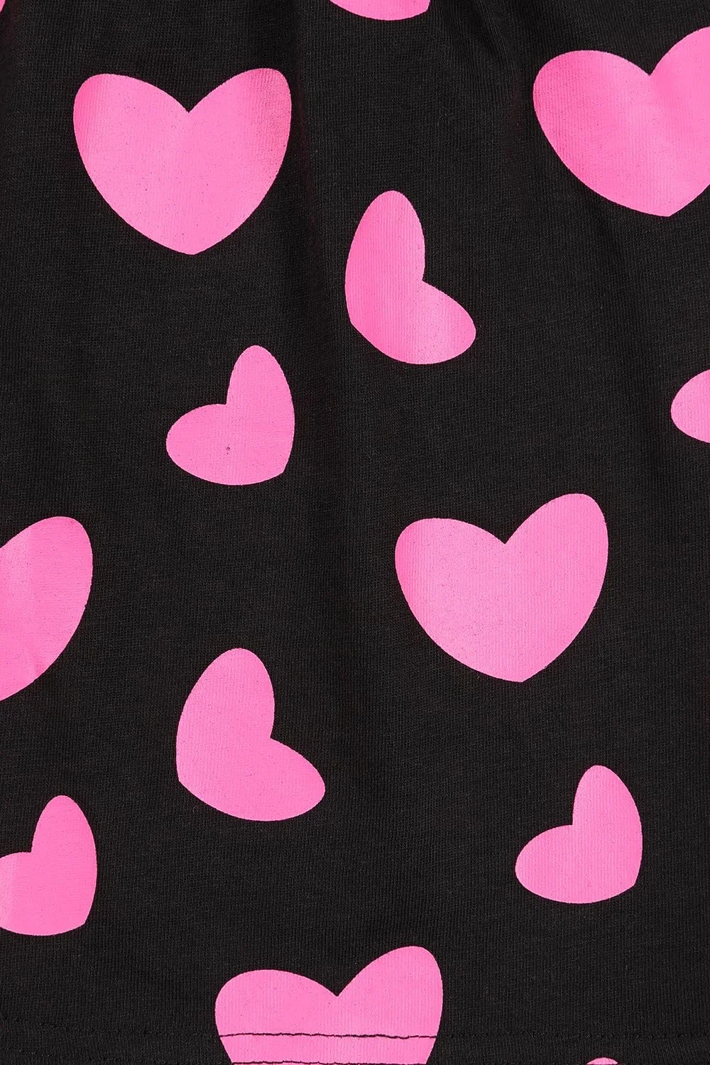 Комплект детской пижамы из хлопка Be Kind Черный, Розовый, фото №7 Комплект детской пижамы из хлопка Be Kind Черный, Розовый, фото №7