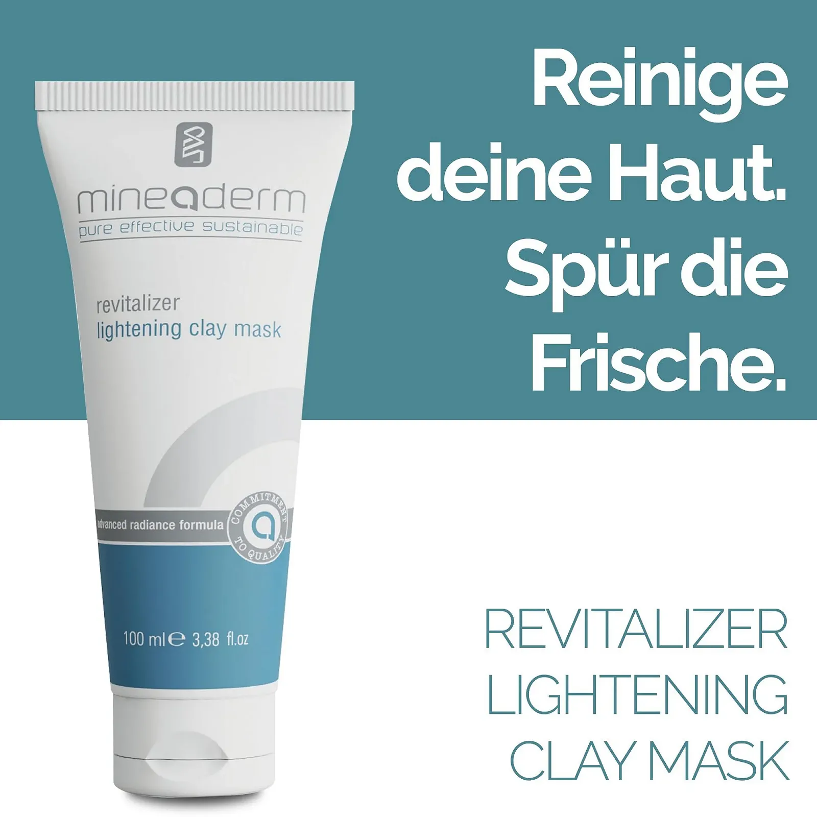 Маска Глиняна Mineaderm Revitalizer Освітлююча з Ніацинамідом, фото №3