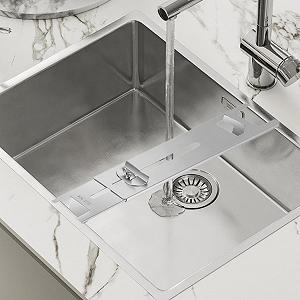 Тримач для точильного каменю Тримач на мийку з нержавіючої сталі 304 Регульований synthetic.ua - Фото 1