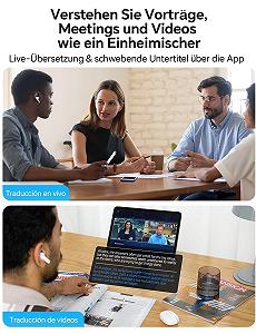 Навушники-перекладачі зі штучним інтелектом Polypay P1 synthetic.ua - Фото 1