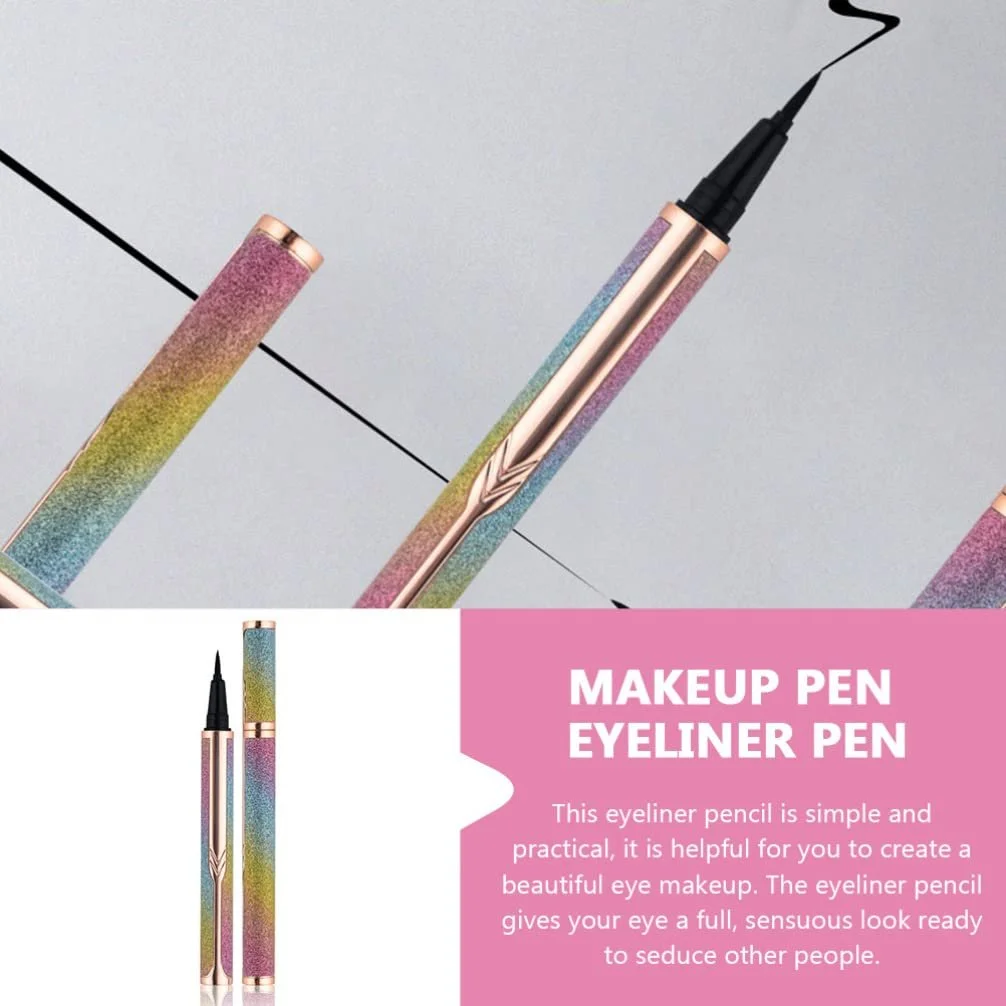 Підводка для очей Beaupretty рідка водостійка, стійка, гладка, швидковисихаюча, довговічна, фото №3