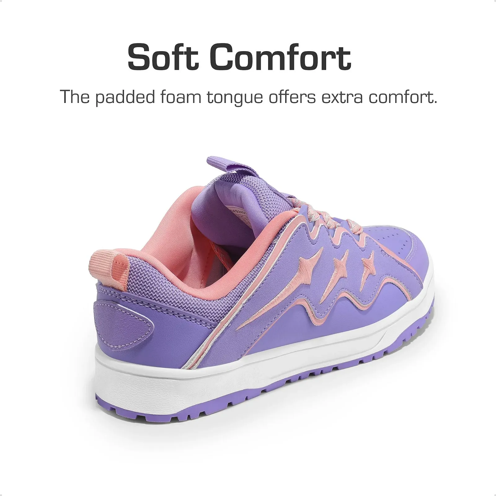 Кросівки DREAM PAIRS і дівчаток на шнурівці, дитячі низькі повсякденні скейтерські для ходьби, фото №3