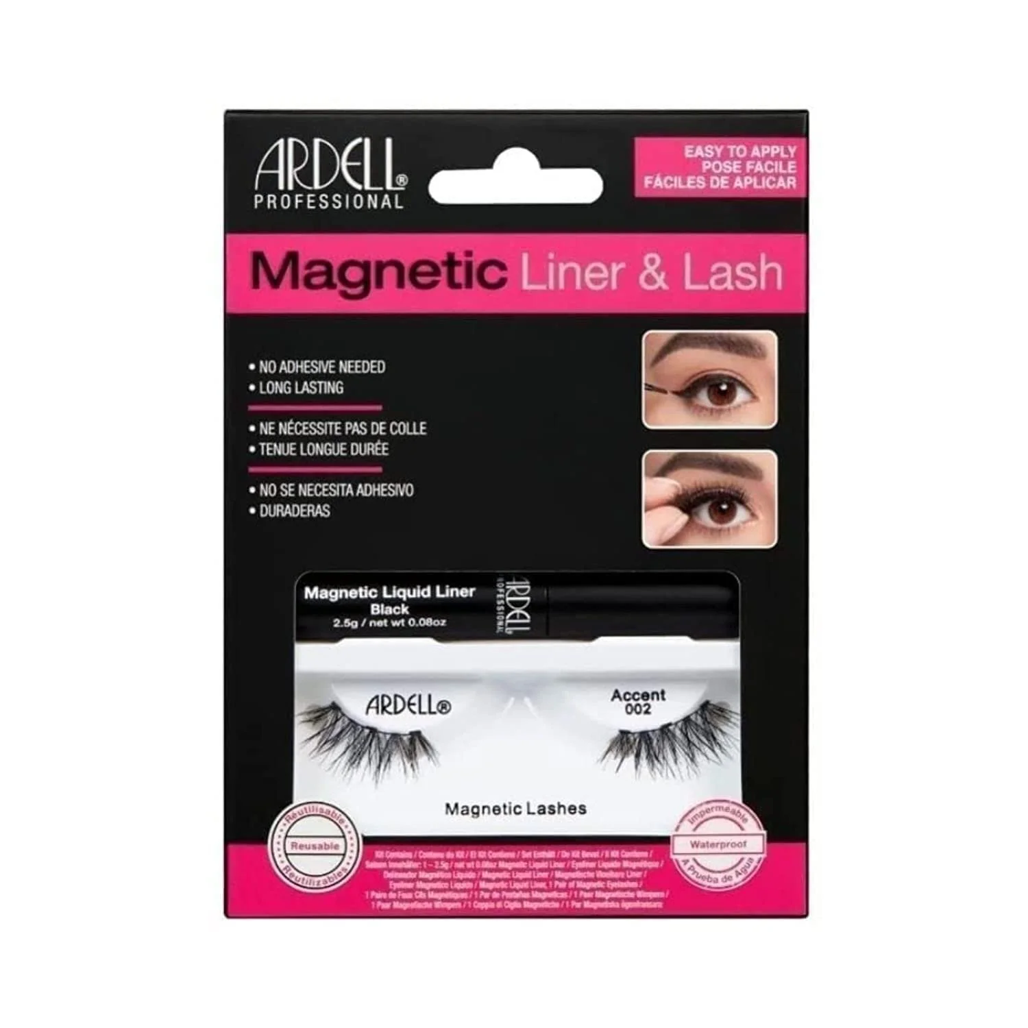 Accent Magnetic Liner & Lash Accent 002, фото №1