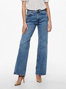 Джинсы ONLY Wide Leg Medium Blue - Фото 1