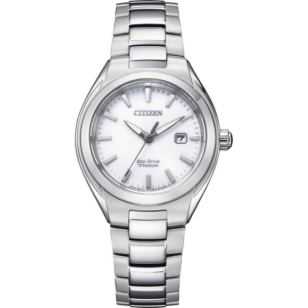 Женские аналоговые часы Citizen Eco-Drive Титан, фото №1