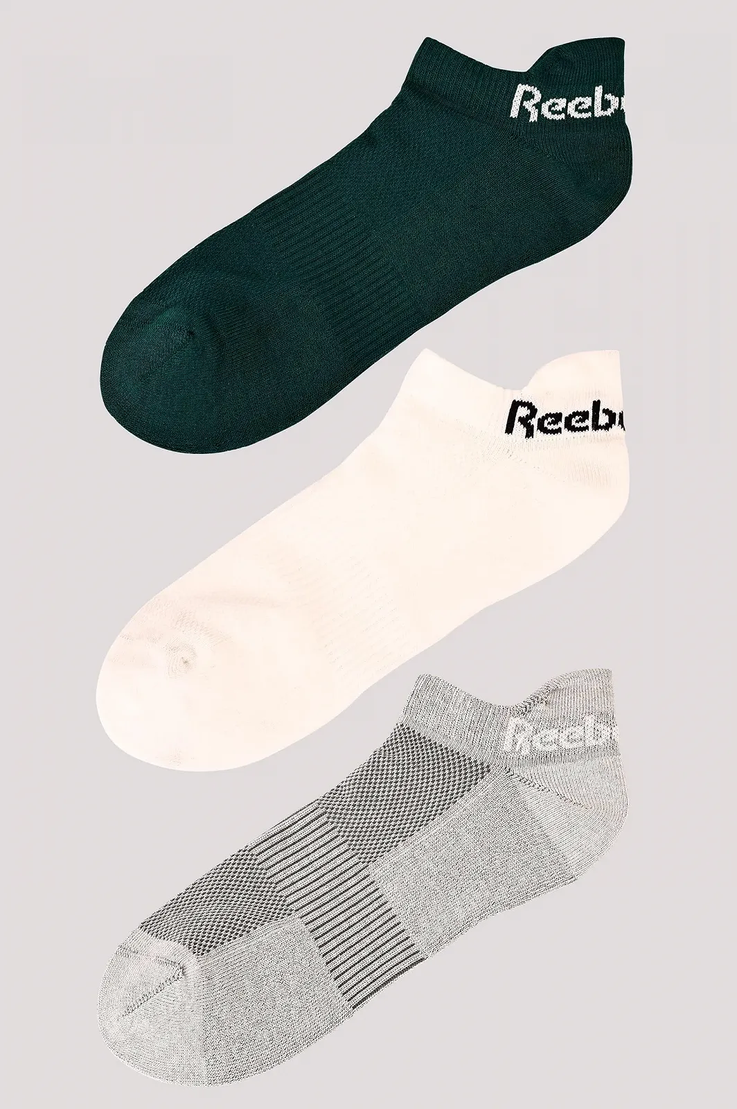 Носки Унисекс Reebok Collegiate 40-42 (3 пары в упаковке), фото №2