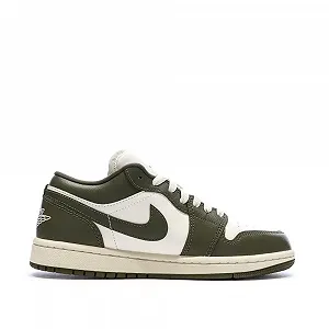 Кроссовки NIKE Air Jordan 1 Low Unisex Khaki synthetic.ua - Фото 1