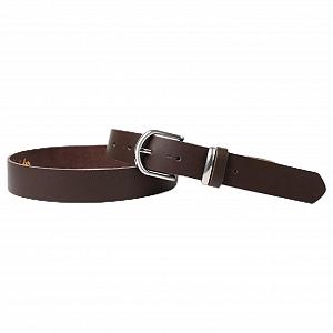 Женский кожаный ремень FRONHOFER 3 cm Satin Silver Buckle Stainless Steel and Leather Loop 19401 - Фото 1