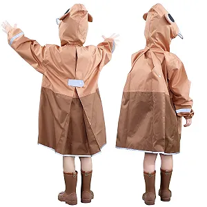 Детский дождевик Livacasa Легкий дождевой пончо synthetic.ua - Фото 1