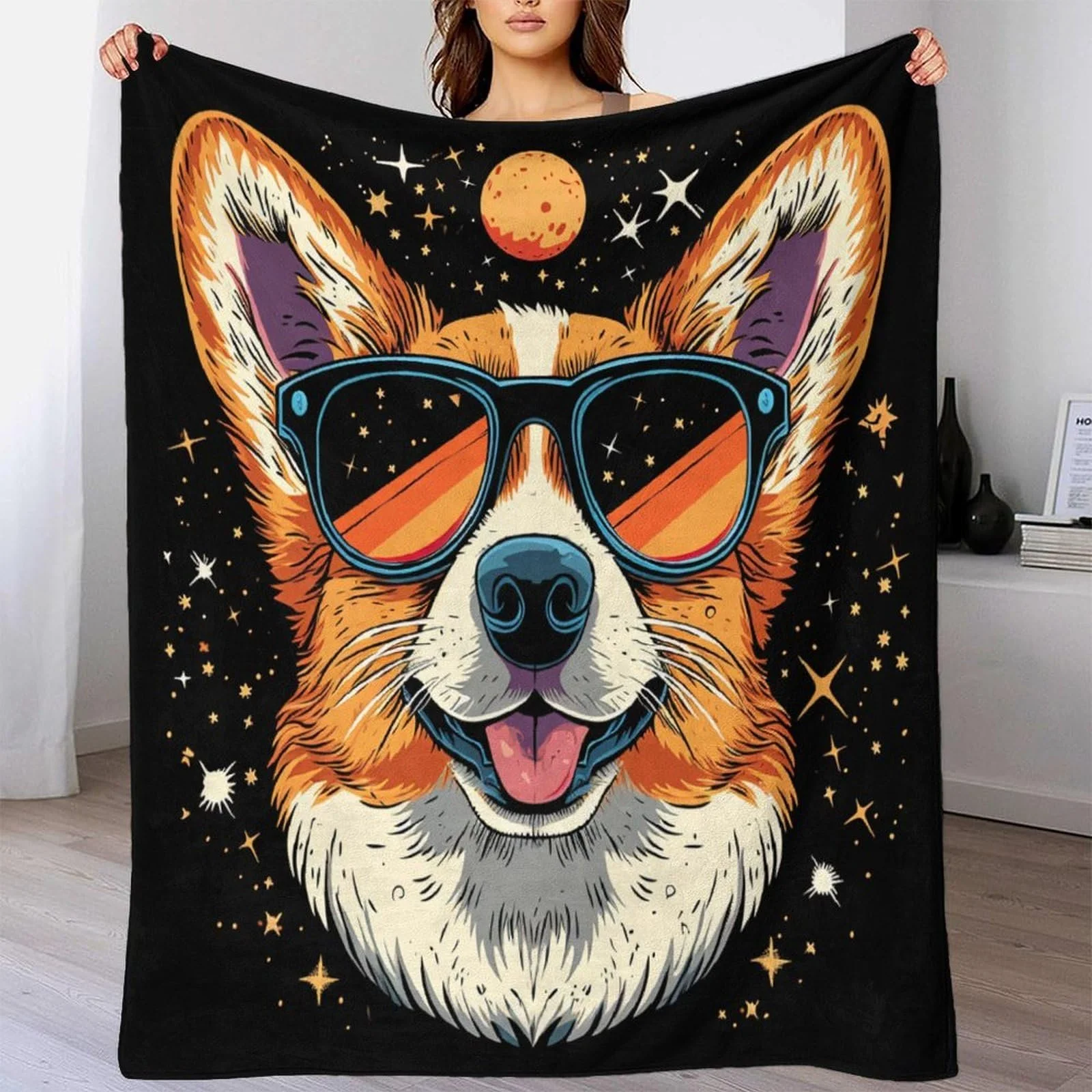 Покривало Багатоцільовий Geek Corgi Extra Soft Бавовна Чотири Сезони 200 x 230 см, фото №5