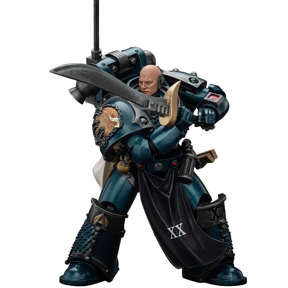 Фигурка JOYTOY Warhammer 40,000 The Horus Heresy 1/18 Alpha Legion Harrowmaster Armillus Dynat, фото №3