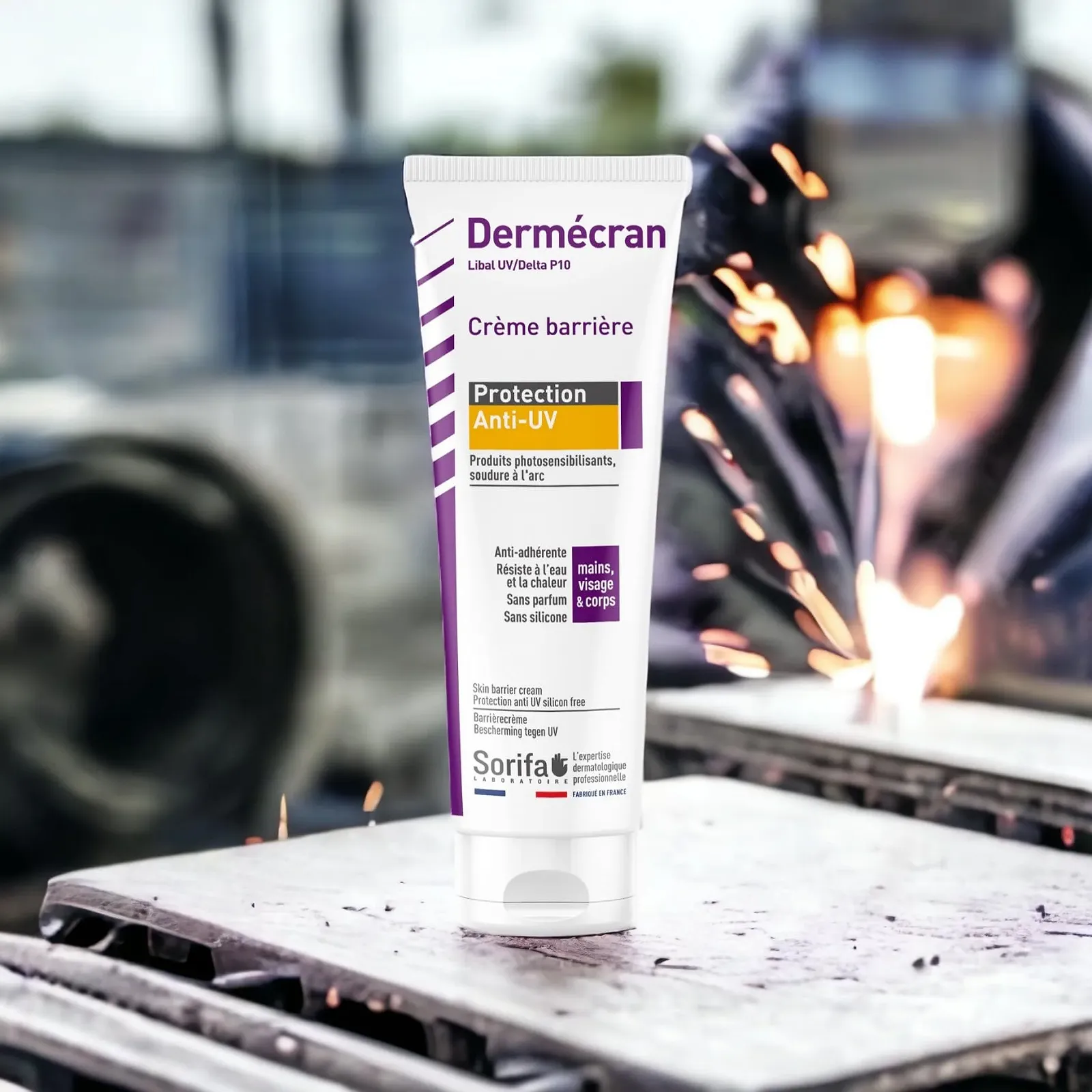 Крем Dermscreen Бар'єрний Захист від УФ-променів Для рук, обличчя та тіла 125мл (4 шт), фото №5