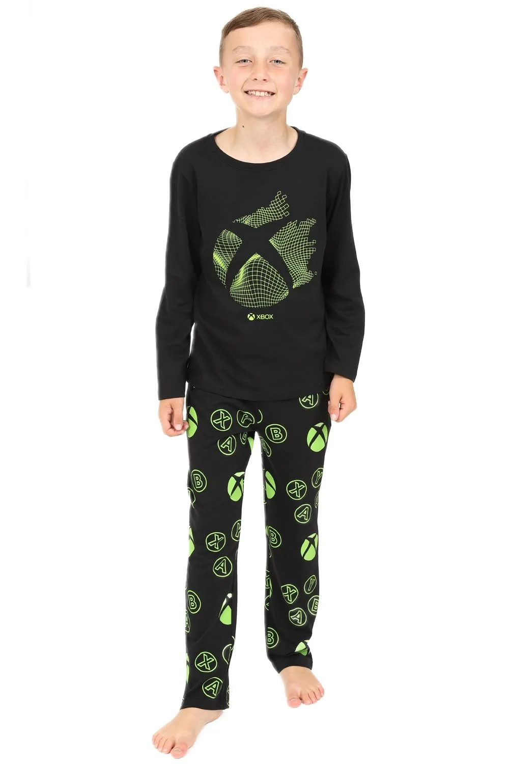 Комплект піжами Xbox Чорний, фото №2