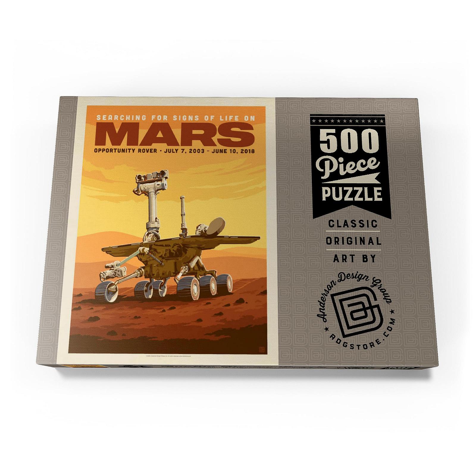 Пазл MyPuzzle Special Collection NASA 2003: Mars Opportunity Rover Vintage Poster 500 деталей, фото №4