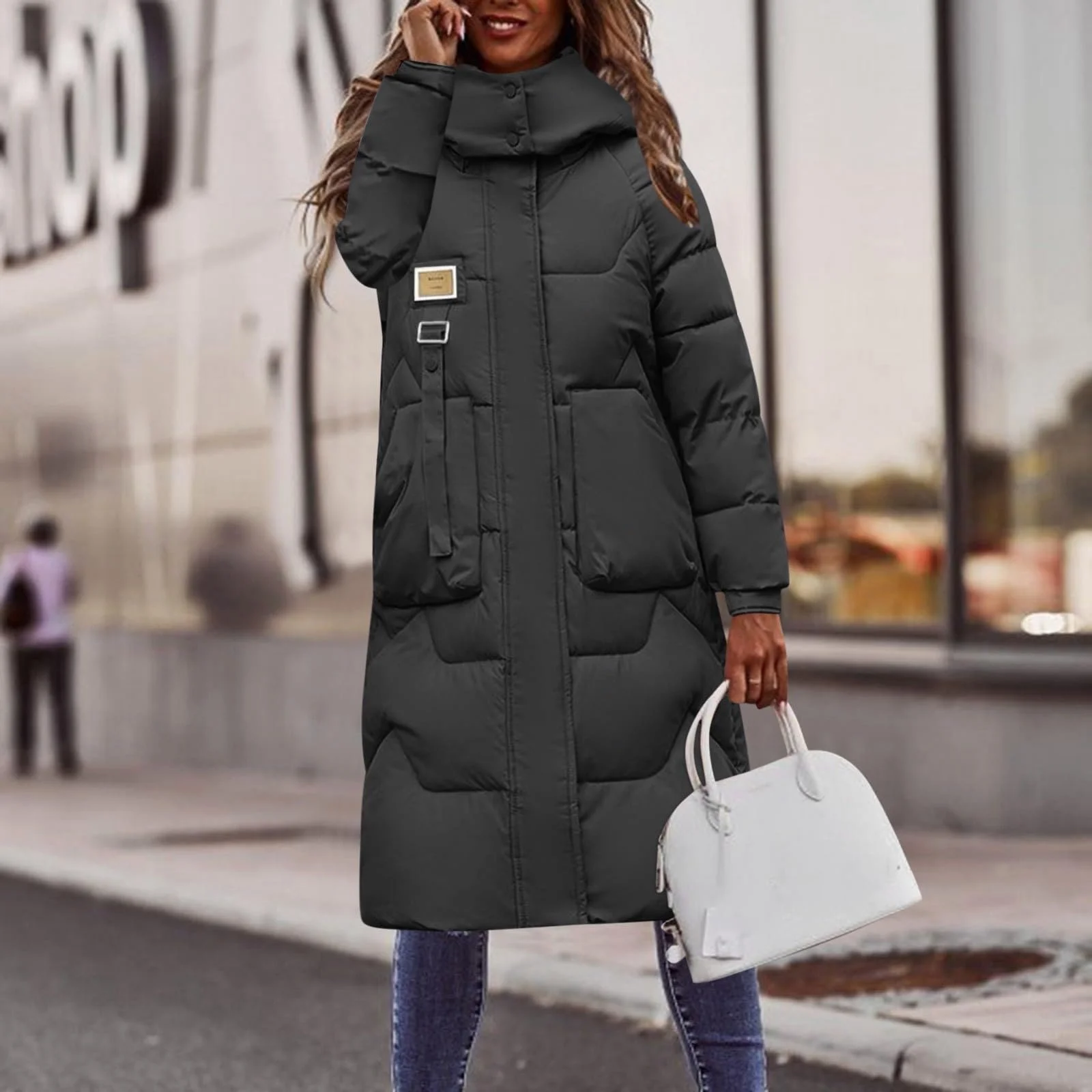 Женская куртка пуховик, фото №5