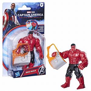 Фігурка Marvel Avengers Epic Hero Series Капітан Америка: Brave New World Червоний Халк synthetic.ua - Фото 1