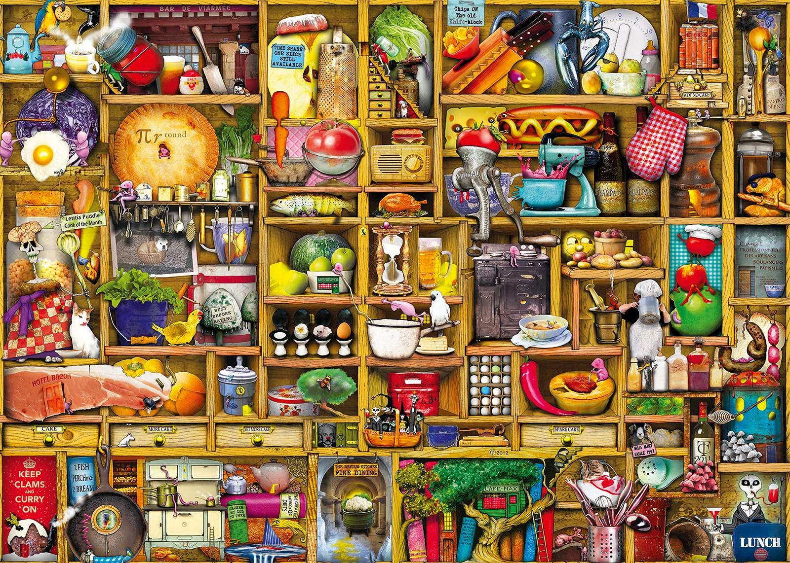 Пазл Ravensburger Curiosity Kitchen Shelf 19298 1000 деталей, фото №1