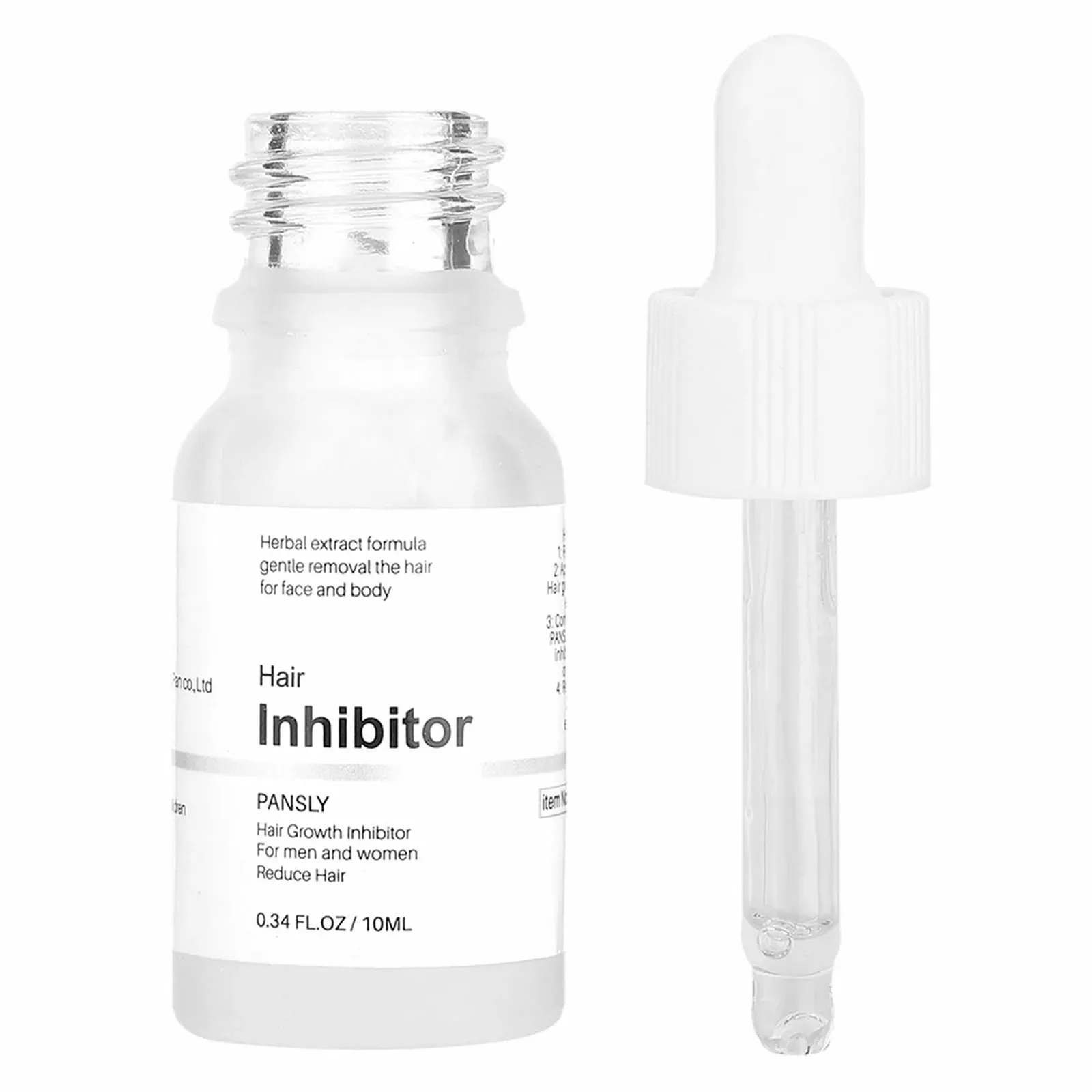 Сироватка Інгібуюча ріст волосся Рослинні екстракти 10 мл, фото №9