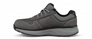 Кроссовки JOYA Dynamo Zip Серый для мужчин на шнуровке в стиле ретро с дополнительной молнией для легкого обувания, дышащие, с мягкой сетчатой подкладкой synthetic.ua - Фото 1