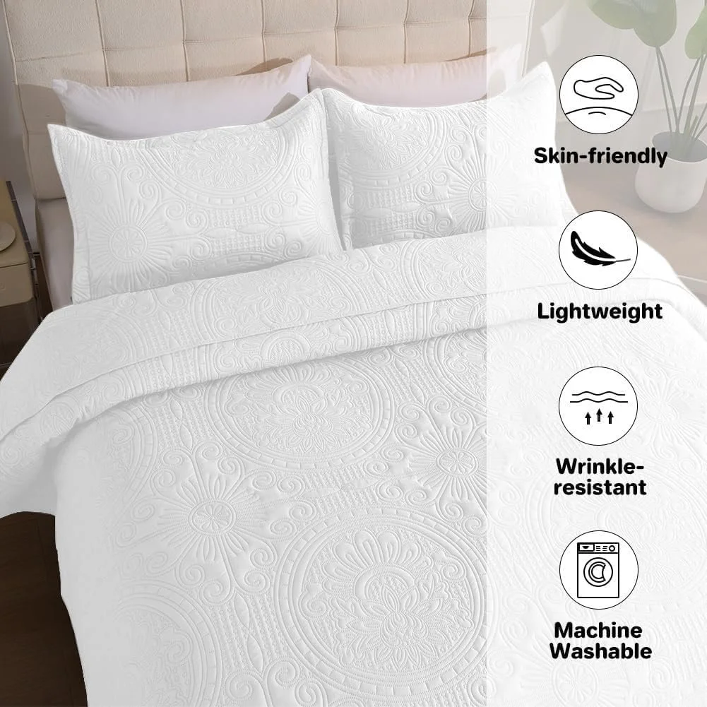 Покривало DUJUIKE Лист Захист Покривало 240 x 260 см Білий, фото №3