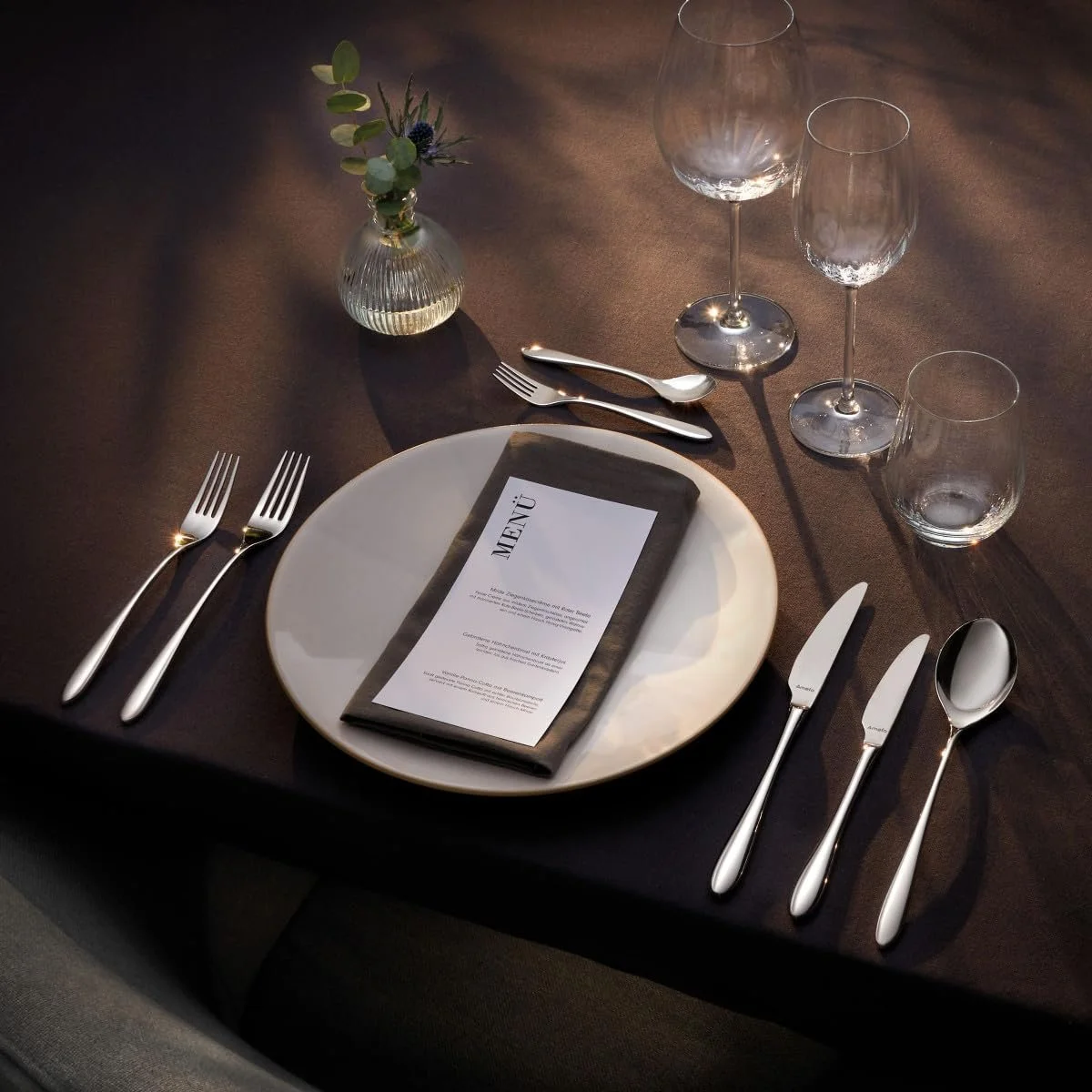 Набір кавових ложок Cuba Amefa 12 шт, нержавіюча сталь 18/10, 142 мм, фото №4