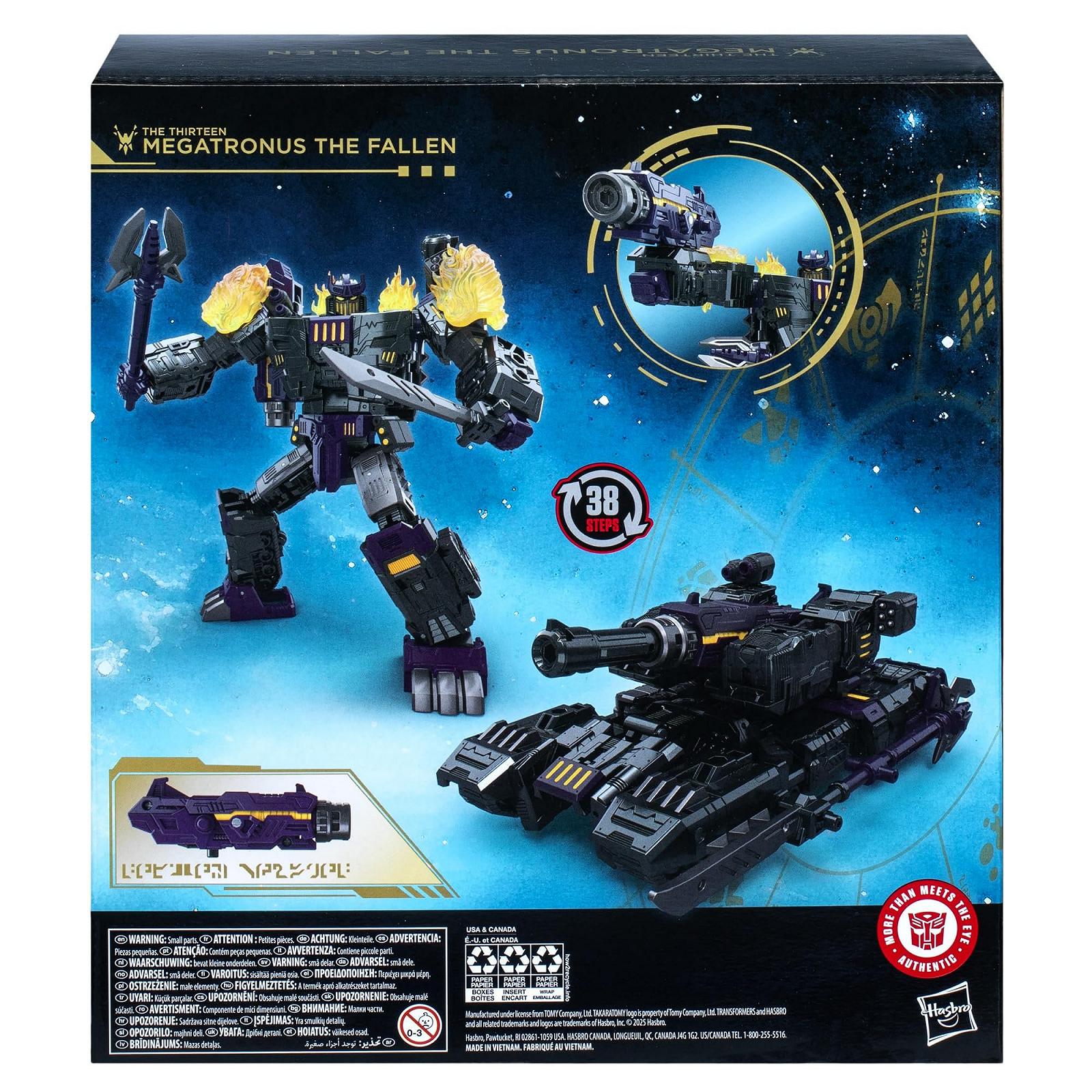 Фигурка Transformers Age of The Primes Leader Class The Thirteen Megatronus The Fallen, фото №5